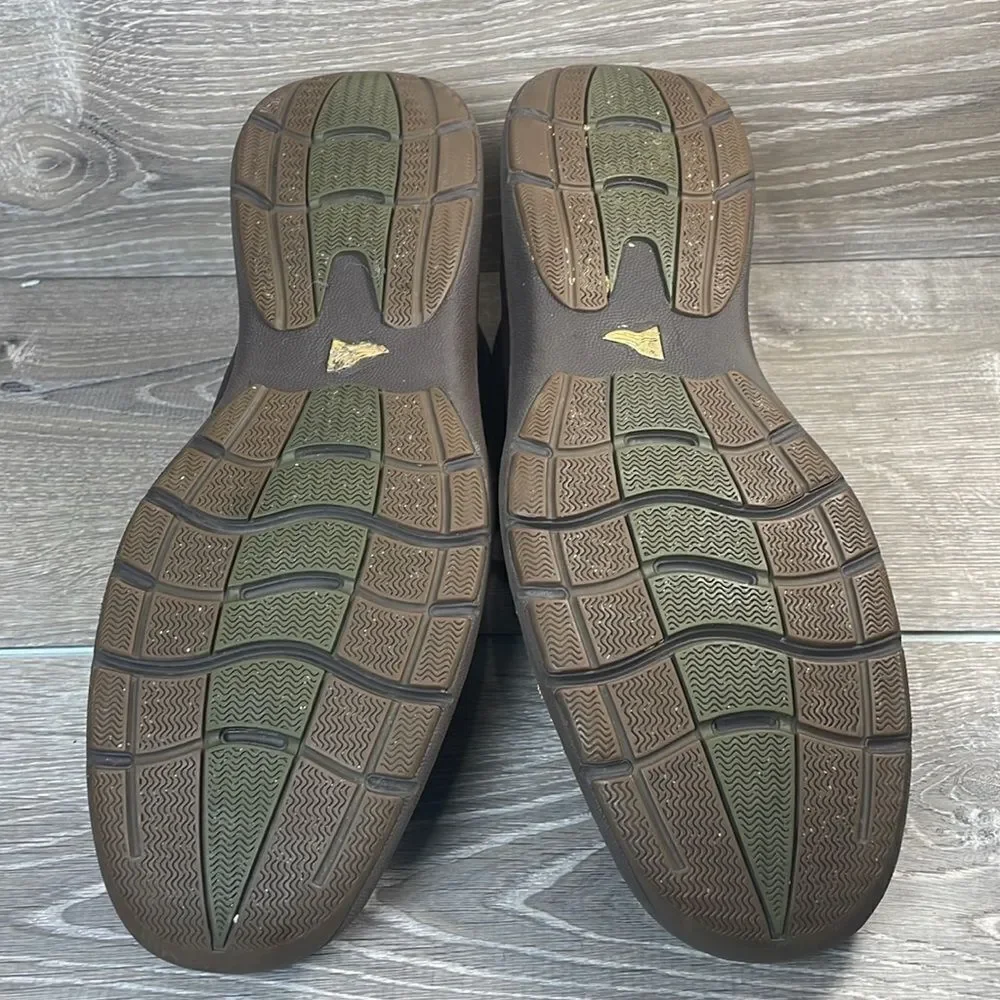 Sperry Top Sider Gold Cup Men’s Sz 11.5M Soft Dark Brown Leather Lace Up Chukka